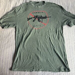 R13 No guns graphic tee
